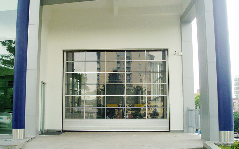 太原寶馬4S店鋁合金透視門(mén)